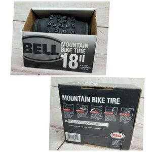 Bell Standard Mountain Bike Tire 18" x 1.75-2.125" Black New in Box (55-355)